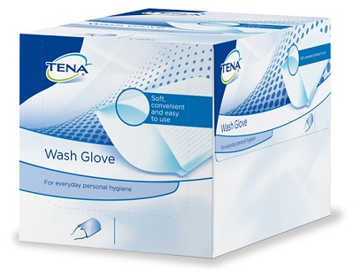 GUANTO PER IGIENE TENA WASH 50 PEZZI - Farmacia De Pasquale
