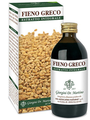 FIENO GRECO ESTRATTO INTEGRALE 200 ML - Farmacia De Pasquale