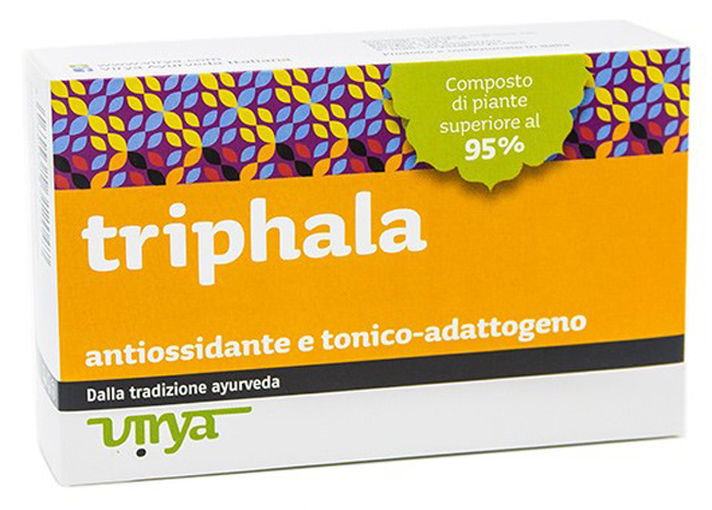 TRIPHALA VIRYA 60 COMPRESSE 500MG - Farmacia De Pasquale