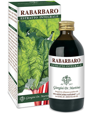 RABARBARO ESTRATTO INTEGRALE 200 ML - Farmacia De Pasquale