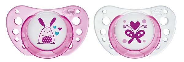 CHICCO SUCCHICCO AIR GIRL CAUCCIU' 0-6 MESI 2 PEZZI - Farmacia De Pasquale