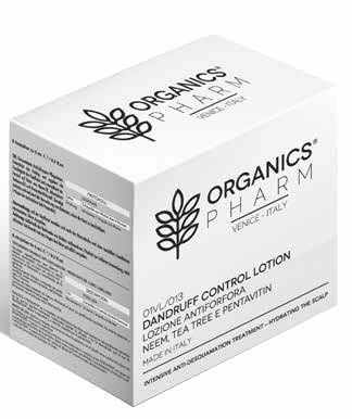ORGANICS PHARM DANDRUFF CONTROL LOTION NEEM OIL-TEA TREE-PENTAVIN 6 FIALE DA 6 ML - Farmacia De Pasquale