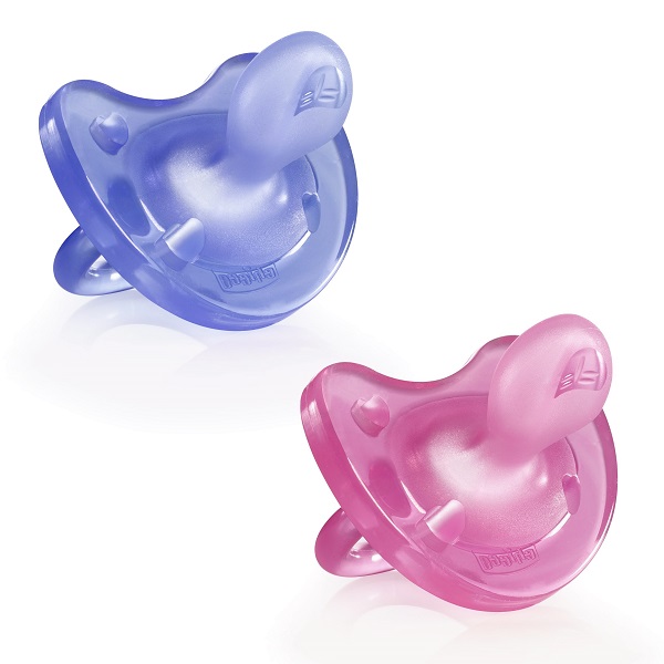 CHICCO GOMMOTTO IN SILICONE GIRL 6-16 MESI 2 PEZZI - Farmacia De Pasquale