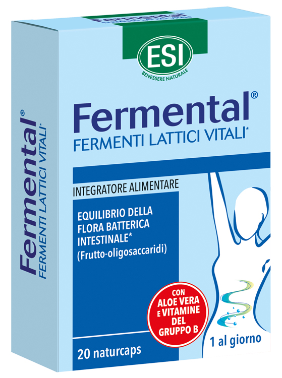 ESI FERMENTAL MAX 20 NATURCAPS - Farmacia De Pasquale