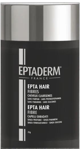 EPTA HAIR FIBRE DARK GREY - GRIGIO SCURO 25 G - Farmacia De Pasquale