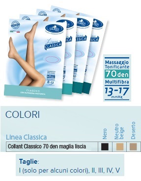 SAUBER COLLANT 70 DENARI MAGLIA LISCIA N BEIG 4 LINEA CLASSICA - Farmacia De Pasquale