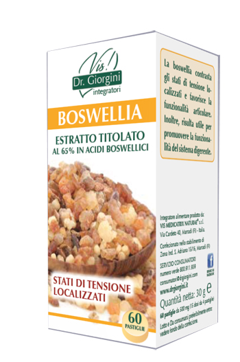 BOSWELLIA ESTRATTO TITOLATO 60 PASTIGLIE - Farmacia De Pasquale