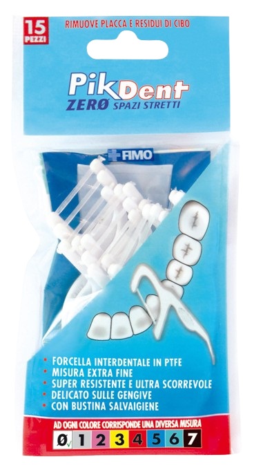 PIKDENT ZERO SPAZI STRETTI 15 FORCELLE INTERDENTALI - Farmacia De Pasquale