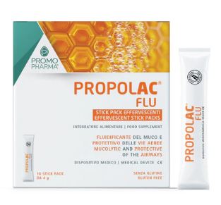 PROPOL AC FLU EFFERVESCENTE 10 BUSTINE - Farmacia De Pasquale
