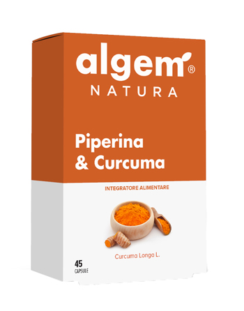 PIPERINA & CURCUMA 45 CAPSULE - Farmacia De Pasquale