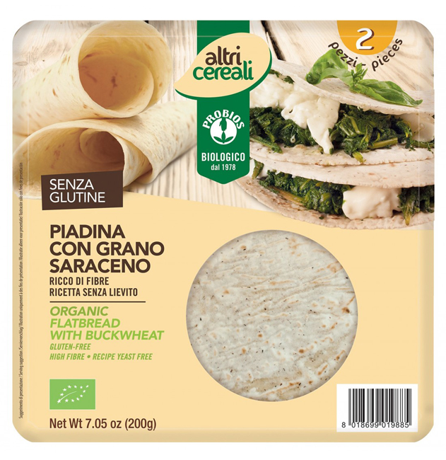 ALTRICEREALI PIADINA CON GRANO SARACENO 200 G - Farmacia De Pasquale