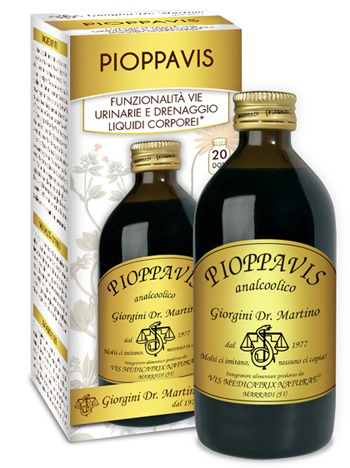 PIOPPAVIS LIQUIDO ANALCOLICO 200 ML - Farmacia De Pasquale