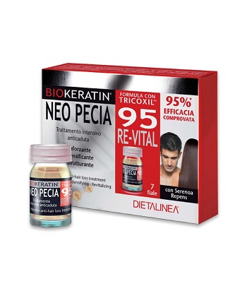 BIOKERATIN NEO PECIA 95 RE-VITAL TRATTAMENTO INTENSIVO ANTICADUTA 7 FIALE DA 3 ML - Farmacia De Pasquale
