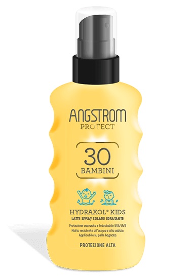ANGSTROM PROTECT HYDRAXOL KIDS LATTE SPRAY SOLARE PROTEZIONE 30 175 ML - Farmacia De Pasquale