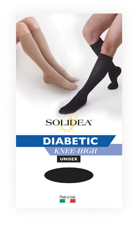 DIABETIC KNEE-HIGH NERO 4-XL - Farmacia De Pasquale