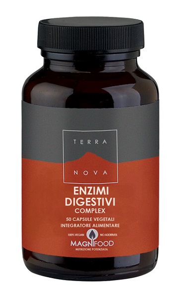TERRANOVA COMPLESSO DI ENZIMI DIGESTIVI 50 CAPSULE - Farmacia De Pasquale