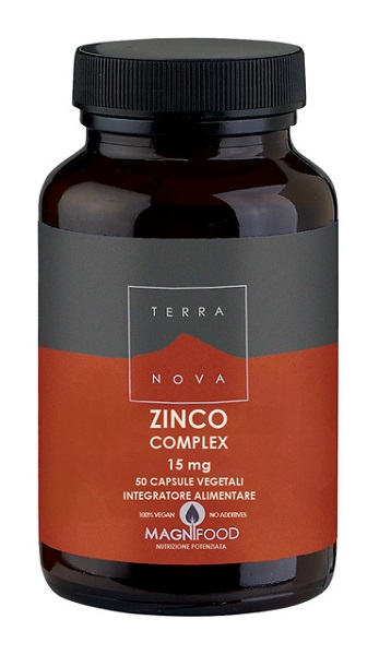 TERRANOVA COMPLESSO DI ZINCO 15 MG 50 CAPSULE - Farmacia De Pasquale