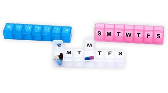 PORTAPILLOLE SETTIMANALE PICCOLO 1 SCOMPARTO - Farmacia De Pasquale