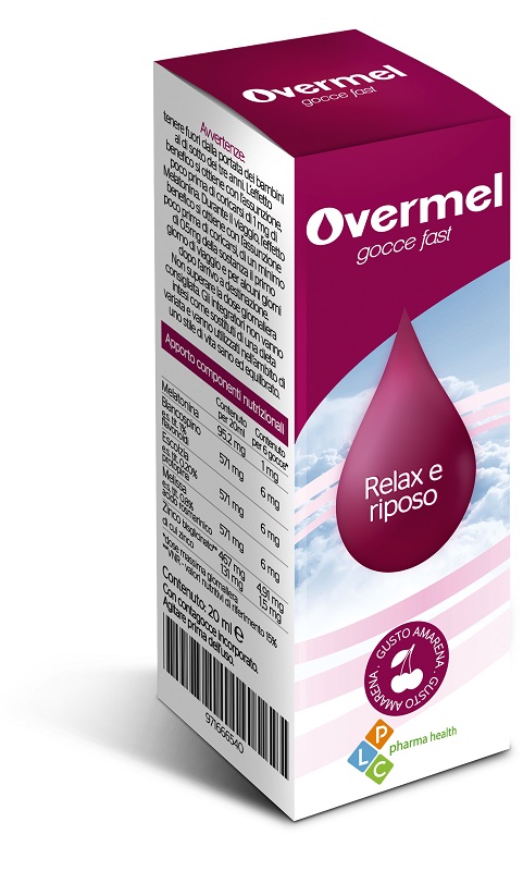 OVERMEL GOCCE FAST 20 ML GUSTO AMARENA - Farmacia De Pasquale