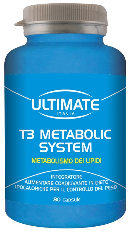 T3 METABOLIC SYSTEM 80 CAPSULE - Farmacia De Pasquale