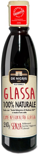 GLASSA 100% NATURALE CON ACETO BALSAMICO DI MODENA IGP - Farmacia De Pasquale
