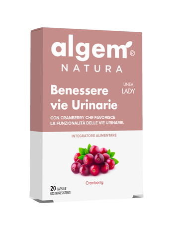ALGEM LADY BENESSERE VIE URINARIE 20 CAPSULE 710 MG - Farmacia De Pasquale