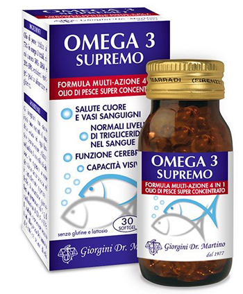 OMEGA 3 SUPREMO 30 SOFTGEL - Farmacia De Pasquale