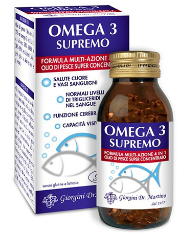 OMEGA 3 SUPREMO 60 SOFTGEL - Farmacia De Pasquale