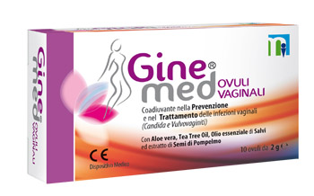 GINEMED OVULI VAGINALI 10 OVULI DA 2 G - Farmacia De Pasquale