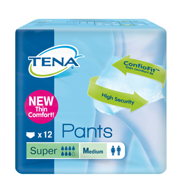 PANNOLONE PULL UP TENA PANTS SUPER TAGLIA MEDIUM 12 PEZZI - Farmacia De Pasquale