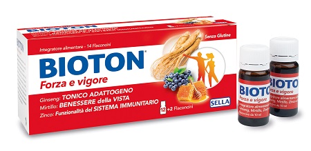BIOTON GINSENG FORZA VIG 14 FLACONCINI - Farmacia De Pasquale