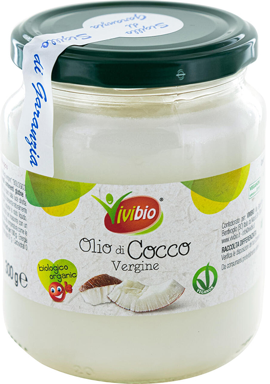OLIO DI COCCO VERGINE VIVIBIO 300 ML - Farmacia De Pasquale