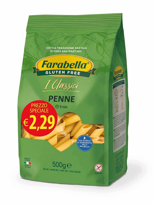 FARABELLA PENNE RIGATE PROMO 500 G - Farmacia De Pasquale