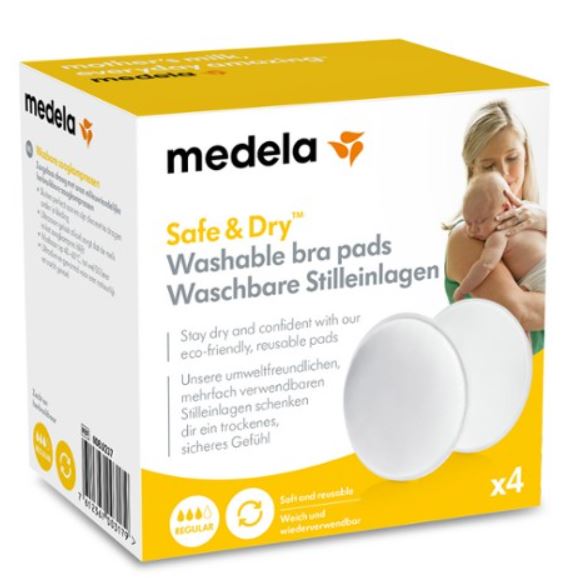 SAFE & DRY COPPETTA ASSORBILATTE LAVABILE 4 PEZZI - Farmacia De Pasquale