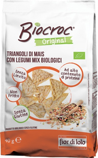 BIOCROC TRIANGOLI DI LEGUMI 40 G - Farmacia De Pasquale