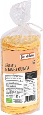 GALLETTE MAIS E QUINOA 120 G - Farmacia De Pasquale