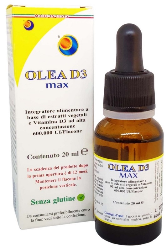 OLEA D3 MAX GOCCE 20 ML - Farmacia De Pasquale