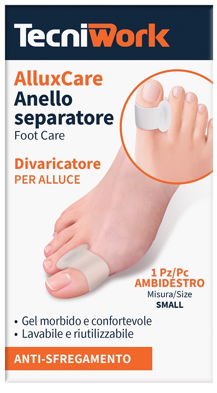 ALLUXCARE SEPARATORE DIVARICATORE ALLUCE SMALL 1 PEZZO - Farmacia De Pasquale