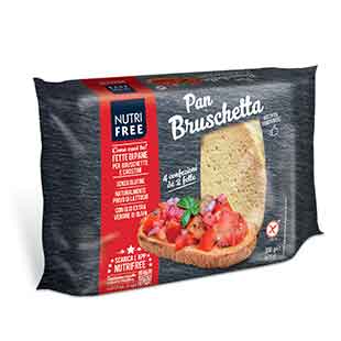 NUTRIFREE PANBRUSCHETTA 4 X 75 G - Farmacia De Pasquale