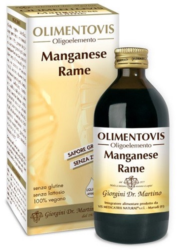 MANGANESE RAME OLIMENTOVIS 200 ML - Farmacia De Pasquale