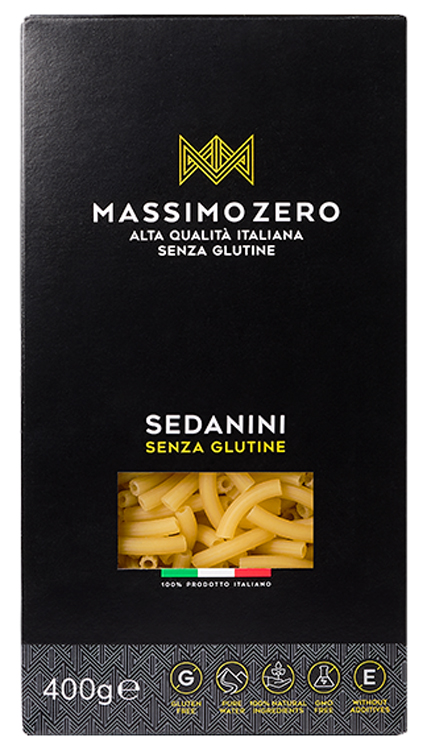 MASSIMO ZERO SEDANINI RIGATI 400 G - Farmacia De Pasquale