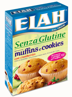 ELAH PREPARATO PER MUFFIN E COOKIES CON CRANBERRIES 190 G - Farmacia De Pasquale