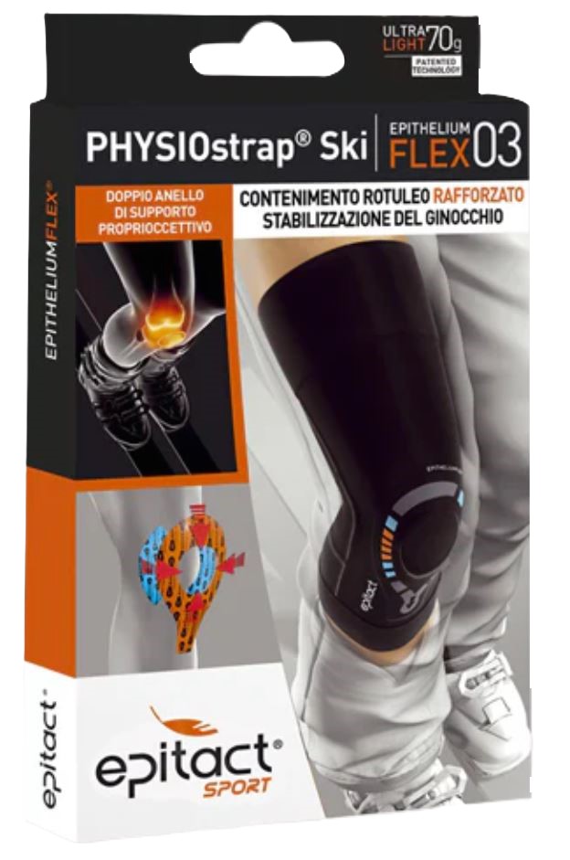 GINOCCHIERA EPITACT SPORT PHYSIOSTRAP SKI XS - Farmacia De Pasquale