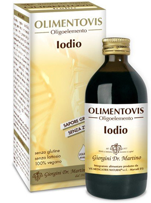 IODIO OLIMENTOVIS 200 ML - Farmacia De Pasquale