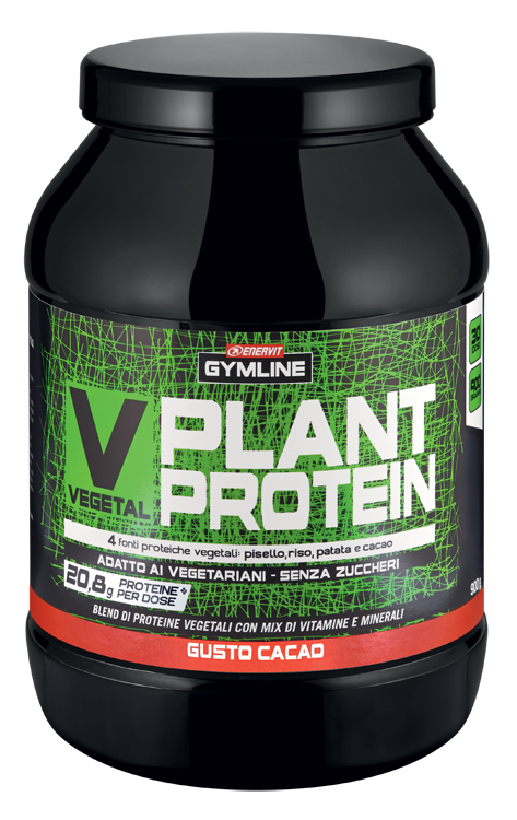 GYMLINE MUSCLE VEG PROT BLEND CACAO 900 G - Farmacia De Pasquale