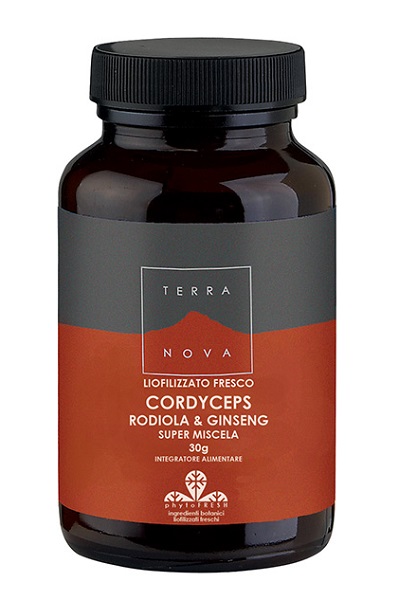 CORDYCEPS RODIOLA GINSENG MISCELA 30 G - Farmacia De Pasquale