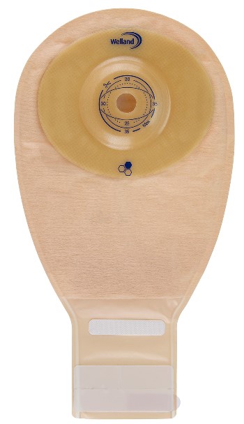 SACCA PER ILEOSTOMIA TRASPARENTE RITAGLIABILE WELLAND AURUM PROFILE ILEO MIDI DIAMETRO 13-48 MM INIZIO CONVESSITA' 48 MM 10 PEZZI - Farmacia De Pasquale