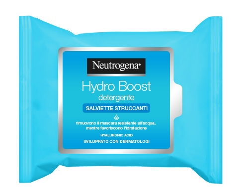 NEUTROGENA HYDRO BOOST SALVIETTE STRUCCANTI 25 PEZZI - Farmacia De Pasquale