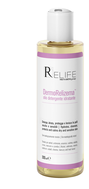 DERMORELIZEMA OLIO DETERGENTE IDRATANTE 200 ML - Farmacia De Pasquale