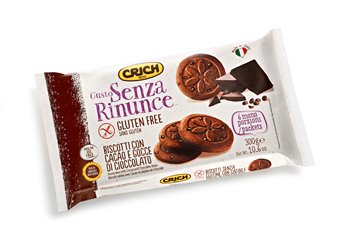 GUSTO SENZA RINUNCE BISCOTTI CACAO E GOCCE DI CIOCCOLATO 300 G - Farmacia De Pasquale
